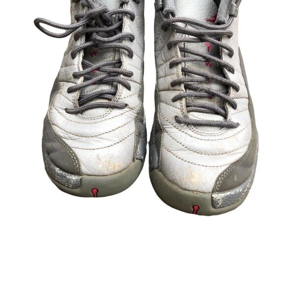 RARE 2016 Air Jordan 12 Retro Wolf Grey Vivid Pink Size 7 - Picture 4 of 16